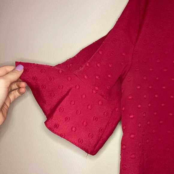 ELLE Hot Pink Blouse - Picture 5 of 5